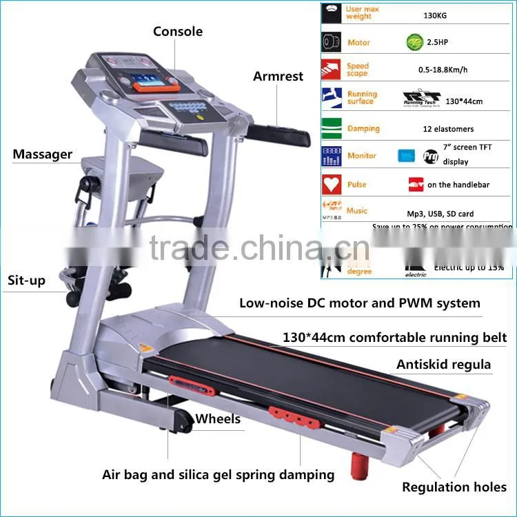 Home use dc motor electric treadmill equipment for sale