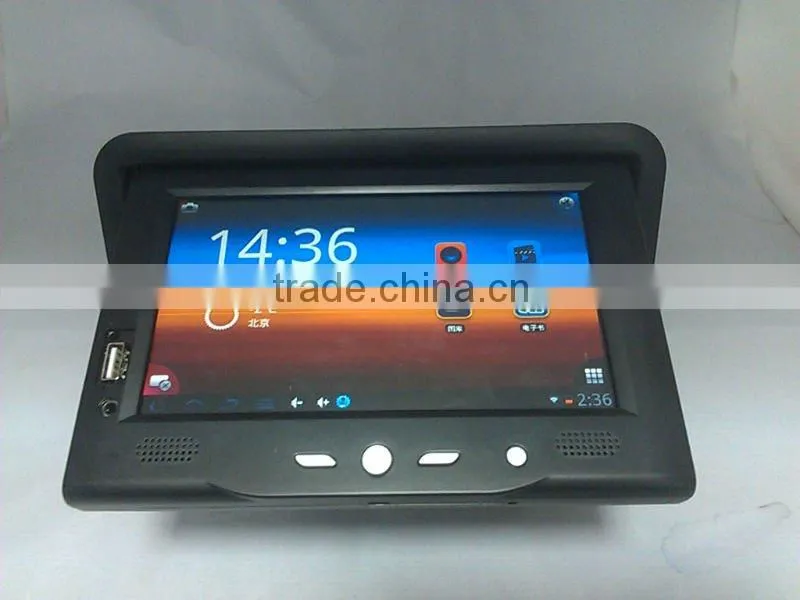 Andriod 4.0 OS tablet car pc for bus and coach