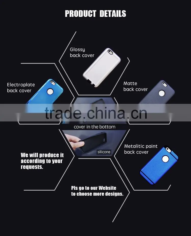 2016 guangzhou newest Arrival cellphone case with business card holder for S6