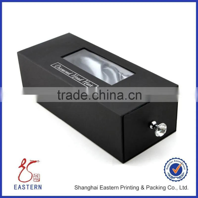 2015 Hair Extension Box Custom Hair Packaging Box for Hair Extension