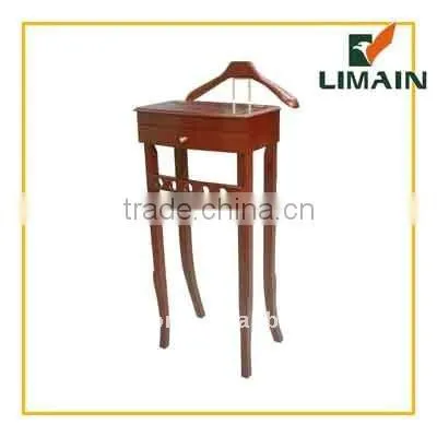 Wooden Suit Valet Stand