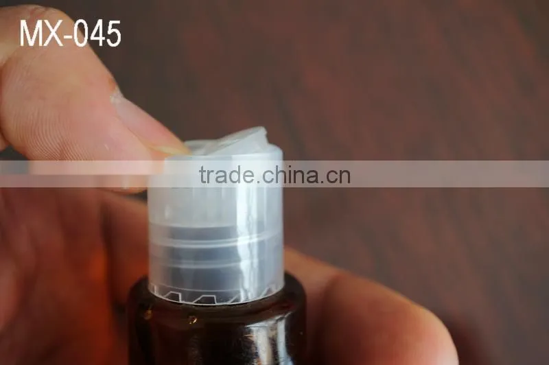 disposable shampoo in bottle