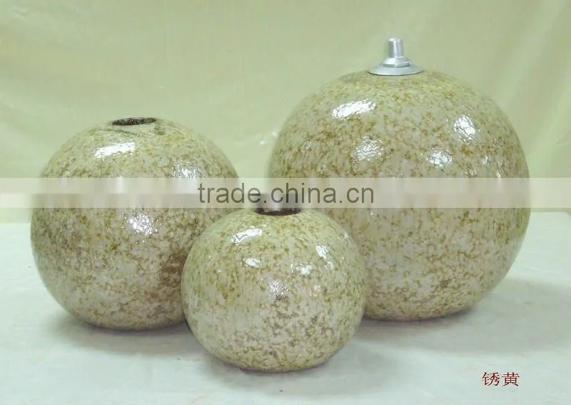 ceramic decoration garden ball