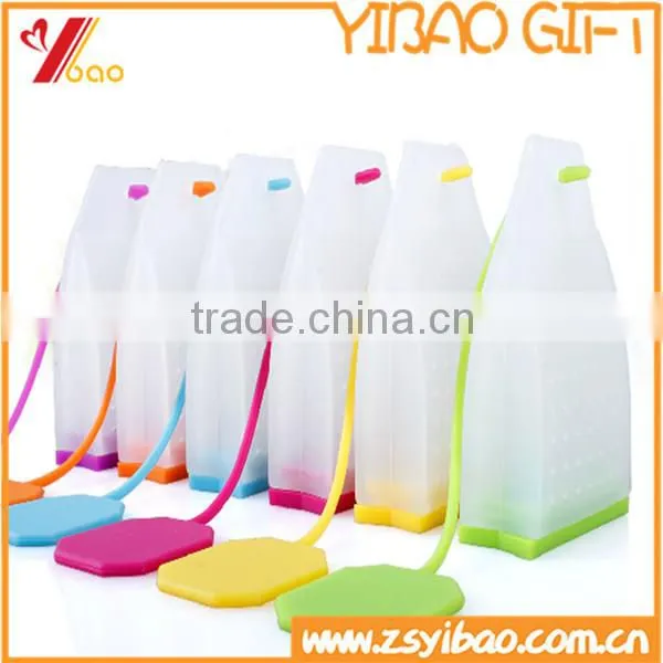 Colorful High Quality Silicone Bag Shape Tea Infuser