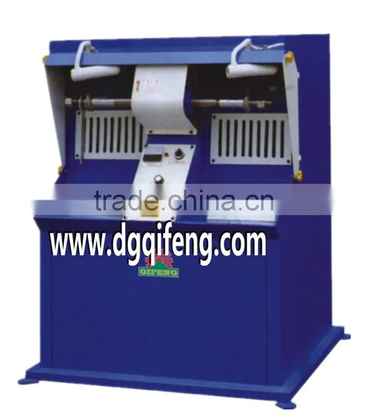 QF-337 Polishing Machine roughing,polishing,coloring,edge-trimming and waxing viourous of soles