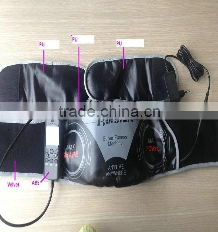 slimming belt for men ems vibration heat function