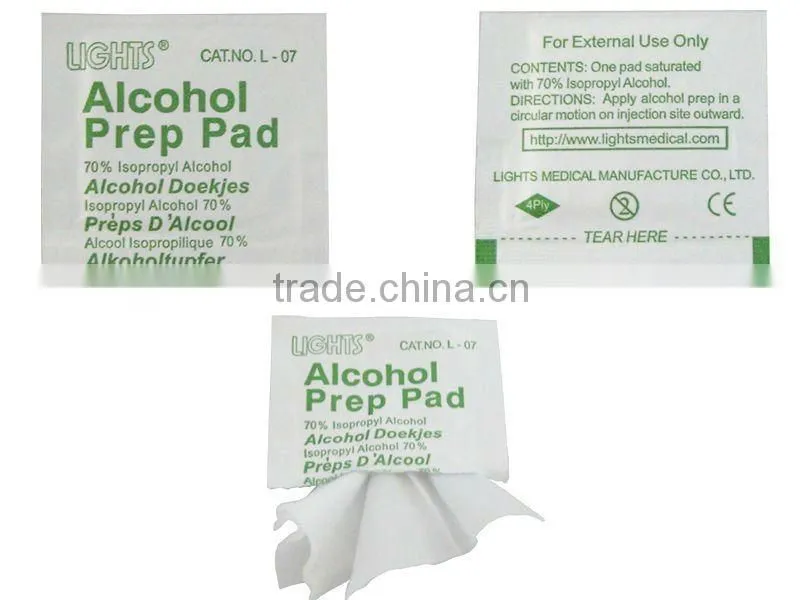 Alcohol prep pad L 07