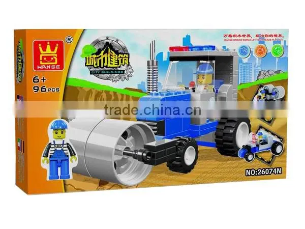 New products 2015 Educational Plastic Toy Connecting Blocks