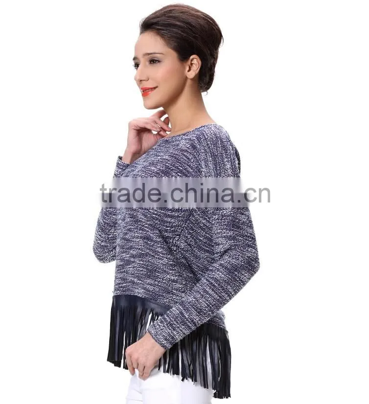 Good New Arrival Valentines Day Tassel Crop Tops