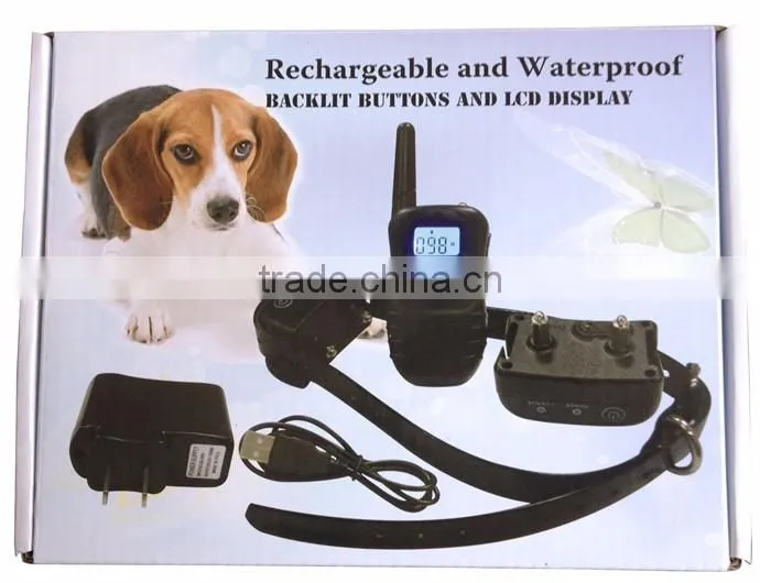 2 Dog 400m Remote Control Dog Training Collar