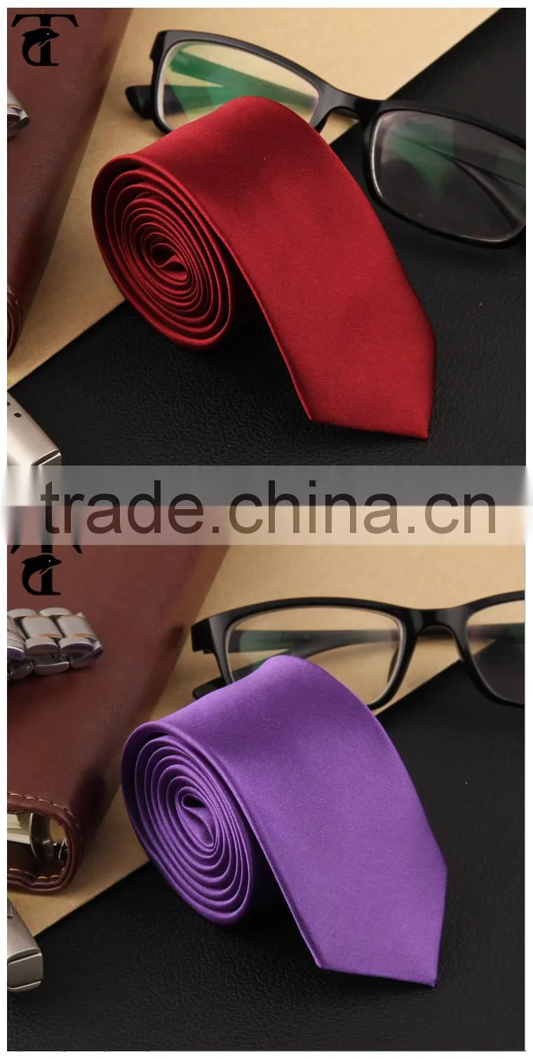 Hot Popular Fashion Casual Wedding Formal Ties Men's Soild color ties