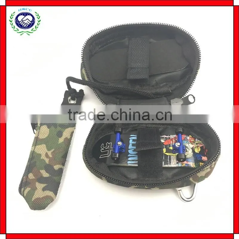 Zipper Bag Custom Mini Wood Fingerboard Set