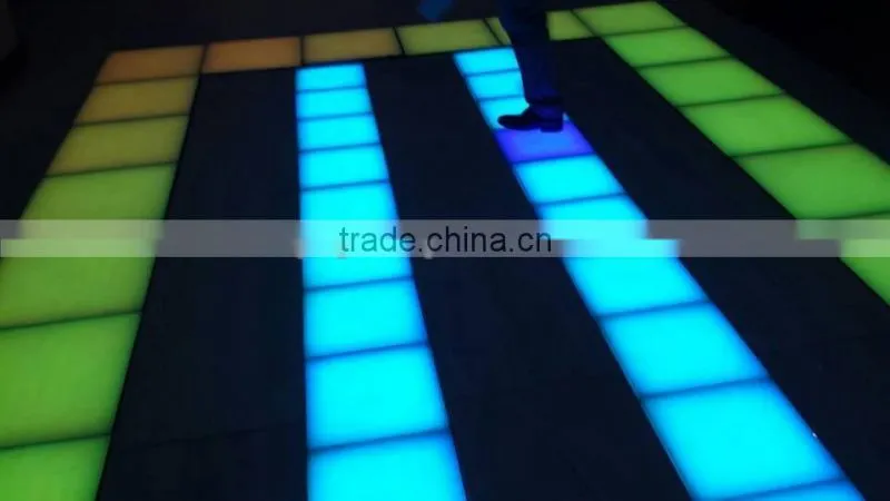 Ultra-thin portable wedding decoration 2015 dance floor led brick