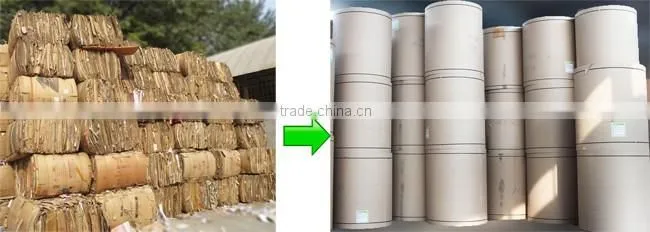 Test liner Kraft rolling paper making machine