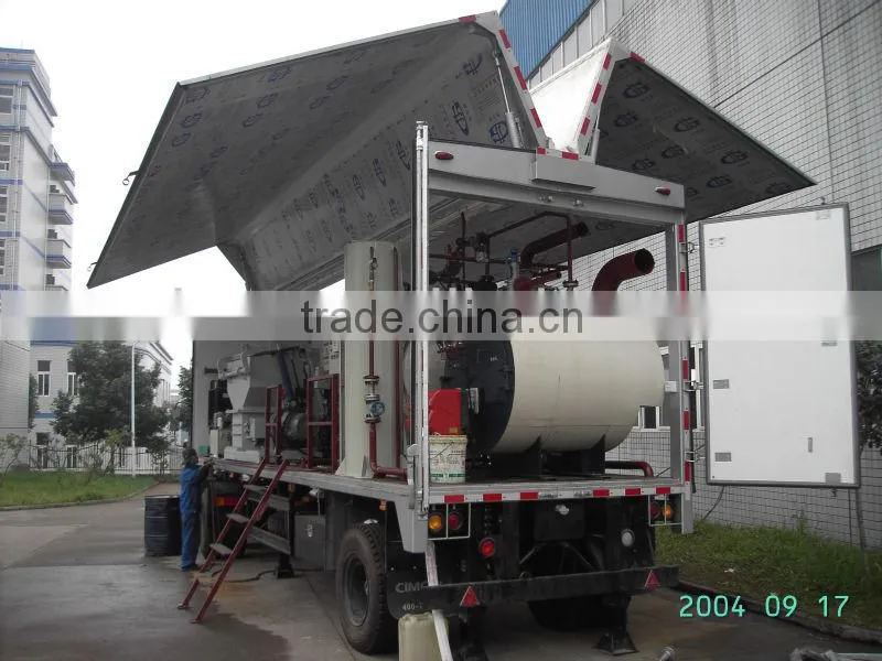 hospital waste treatment truck