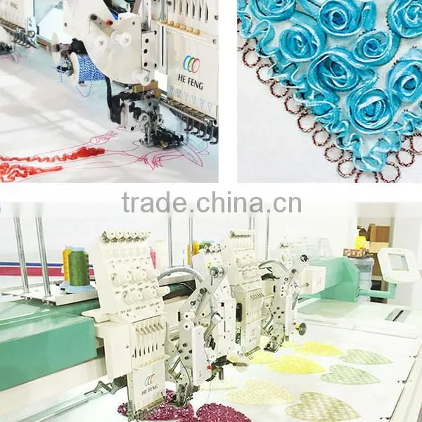 Mixed coiling & Tapping Embroidery Machine