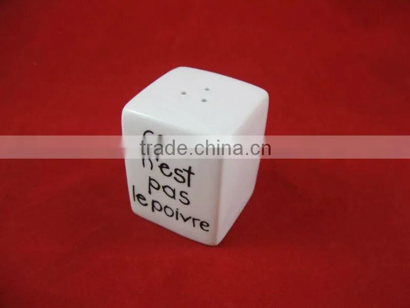 YF17001 ceramic salt and pepper shaker