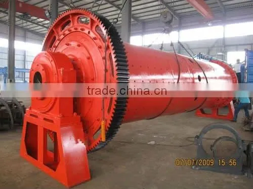 China Cement plant with a tube mill