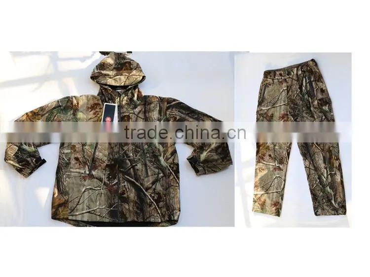 Winter camouflage hunting clothes wholesale