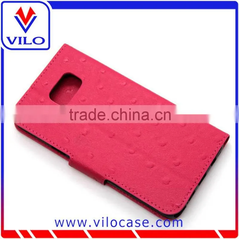 smart leather phone case for samsung note 5 /Card slot Leather flip case for Samsung Note 5