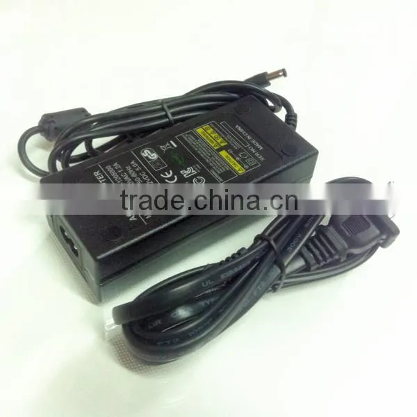 desktop ac dc power adapter 12v 5a power supply with CE UL FCC ROHS