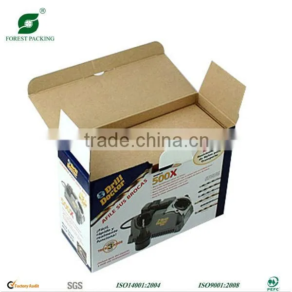 COLOR PRINTED BOX WITH PLASTIC HANDLE