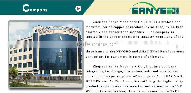 Sanye mingjie straight mount standard gladhand