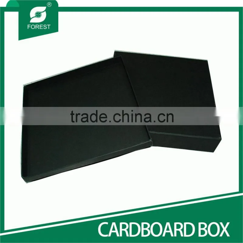 MATT BLACK HIGH END CARDBOARD BOXES FOR JEWELRY PACKAGING WITH CUSTOM LOGO