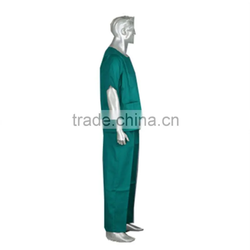 Unisex Round-neck Medical Nurse Scrub Suits
