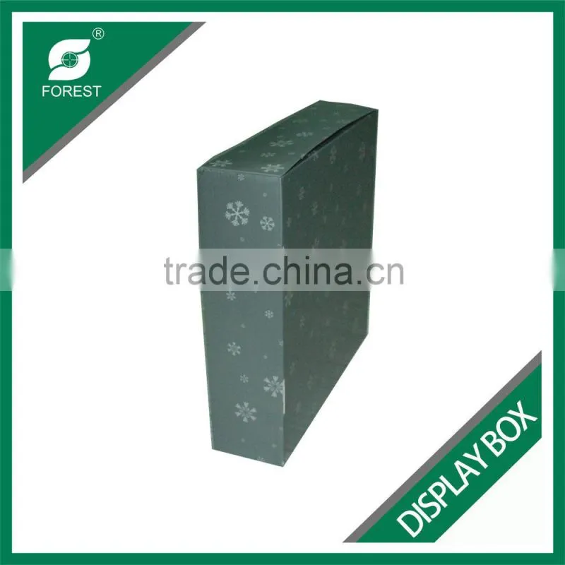 CUSTOMIZED DISPLAY BOX WITH LID MATT LAMINATION TOP AND BOTTOM WINE CARTON BOX