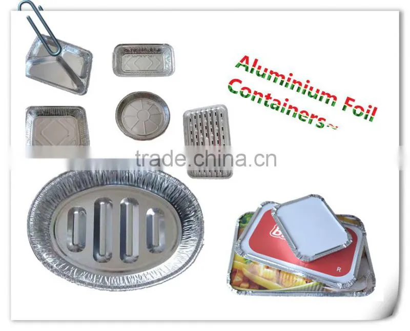 heavy duty take out container bbq instant grill foil container