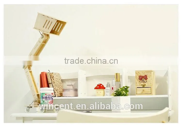 Drawing Handmade Wood Assembly Table Lamp