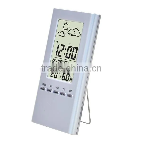 Outdoor digital Weather Station With Temperature/Humidity Clock