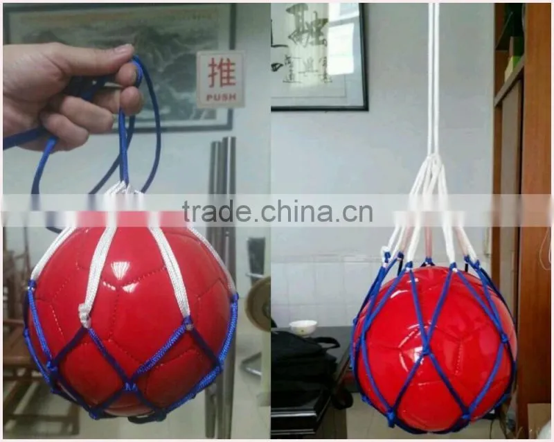 Customized Mesh Bag ball carrying net bags for 1 ball capacity