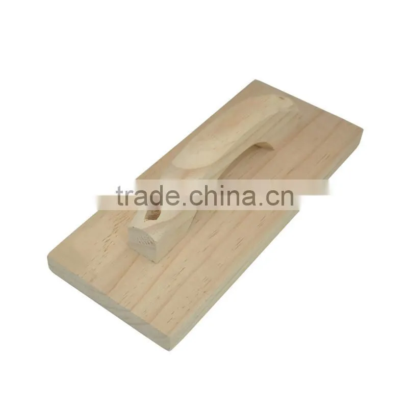 High quality solid wood pine Wooden plastering trowel float trowel