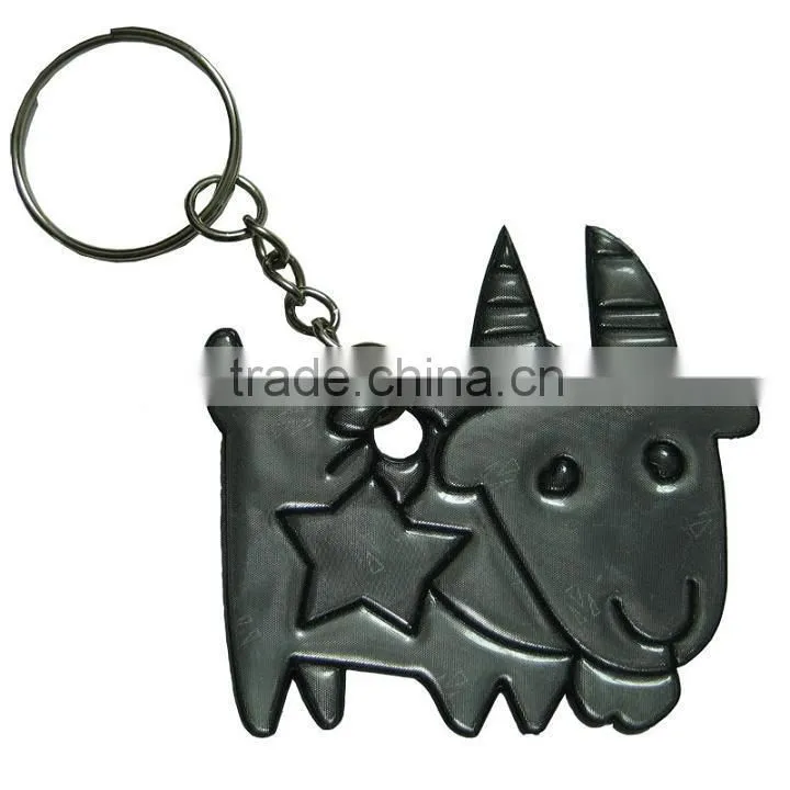 Reflective keychains for decorations