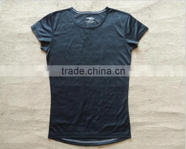 Sports Shirt, Made of 100% Spandex/Polyester Fast-Dry, Slimfit and Custom Print Logo