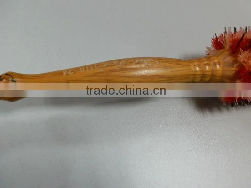 Wooden bristle hair Brush