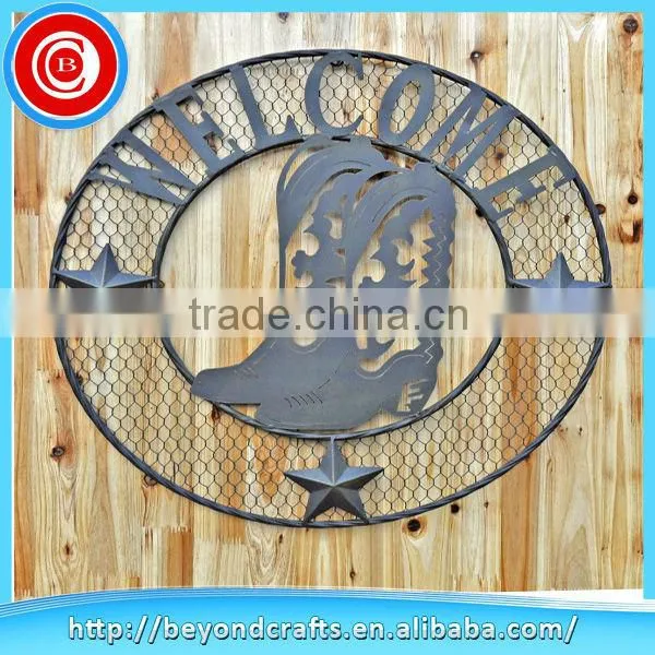 Wrought iron wall decor, wall decoration, home wall decoration