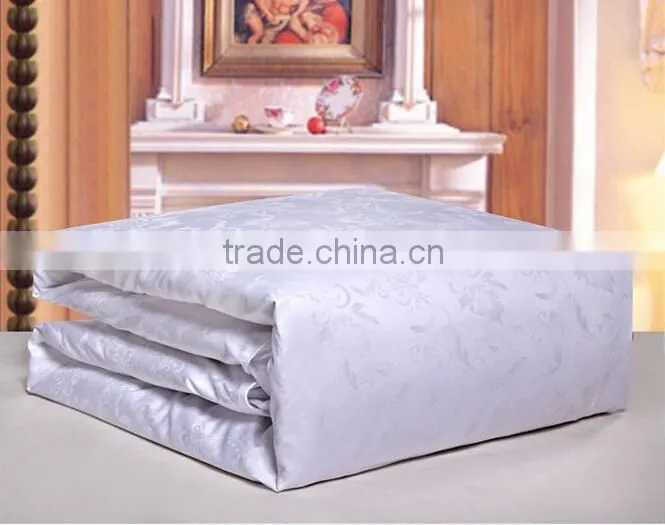 100% silk quilt with plain color for adults
