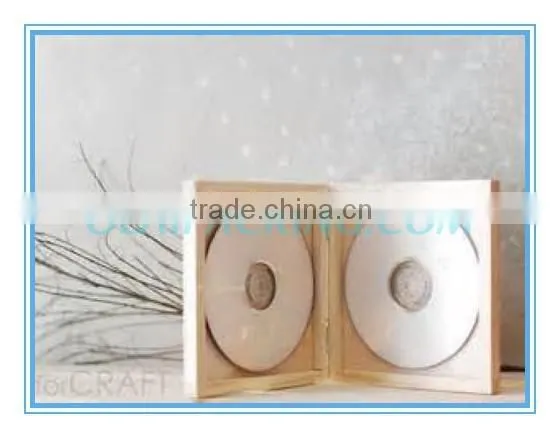 Eco-Friendly Wooden CD Packaging