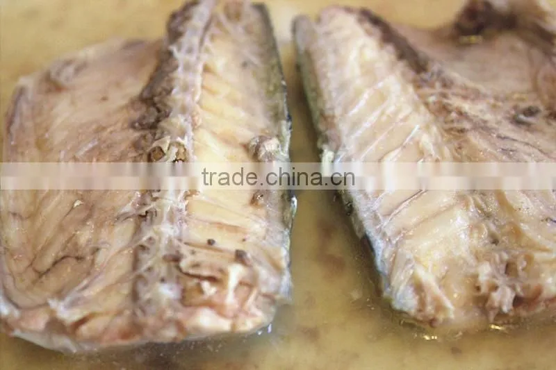manufacturer canned jack mackerel in natural oil for Chile