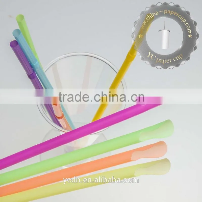straight straw Mcdonald's drinking straw disposable plastic straw
