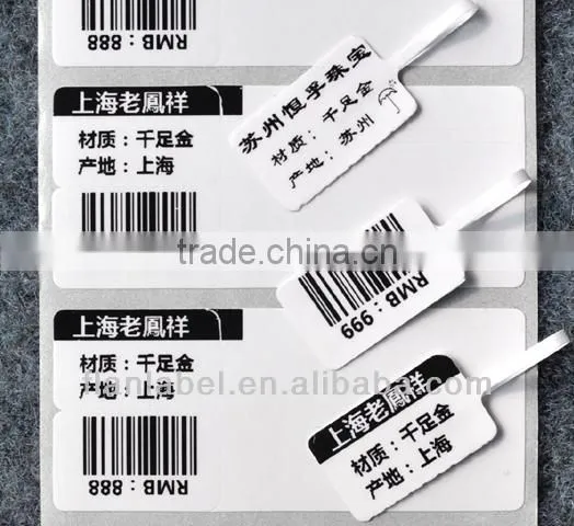 High-quality adhesive jewelry tags,jewelry sticker price tags