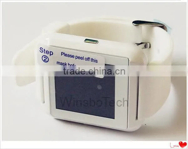 Top sale bluetooth handsfree watch with mp3 player for U8