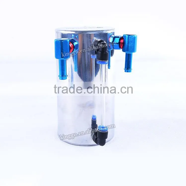 Factory Direct Aluminum Tank Racing Oil Catch Can For Car
