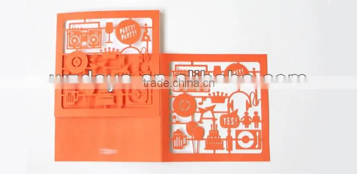 Birthday Greeting Card,Paper die Cut Greeting Card,Greeting Card