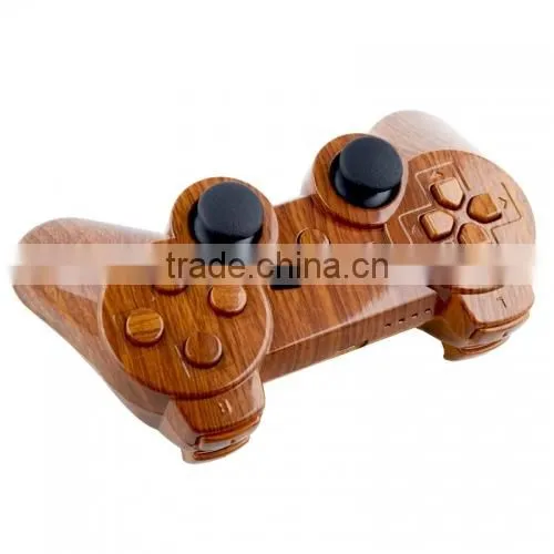 Hydro Dipped Wooden Grain Replacement Housing Shell For PS3 Controller