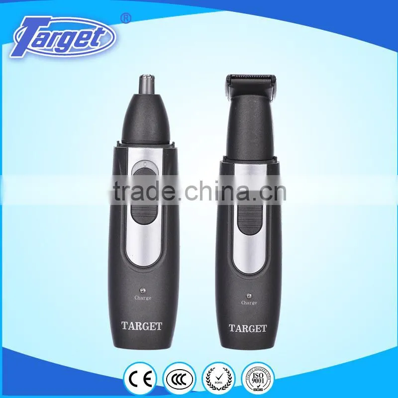 Rechargeable manual mini electric nose hair trimmer