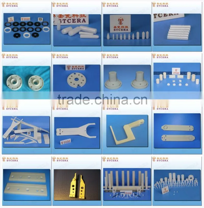 STCERA Industrial Alumina Ceramic Product 99% Ceramic Pipe